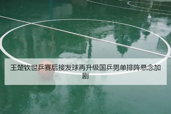 王楚钦世乒赛后接发球再升级国乒男单排阵悬念加剧